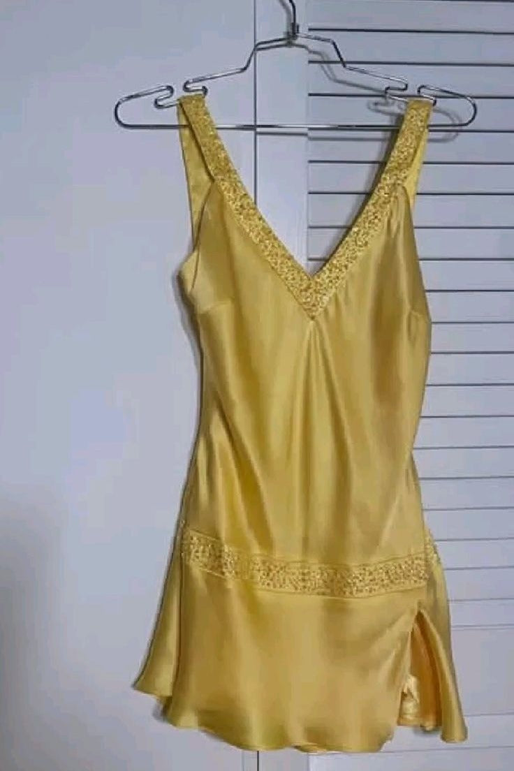 Satin Crisscross Open Back Mini Dress