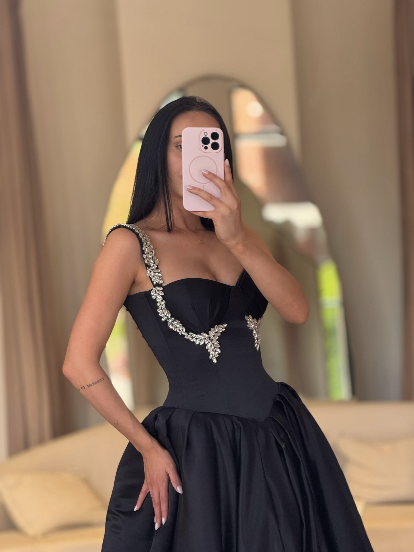 Sweetheart Corset Satin Ball Gown