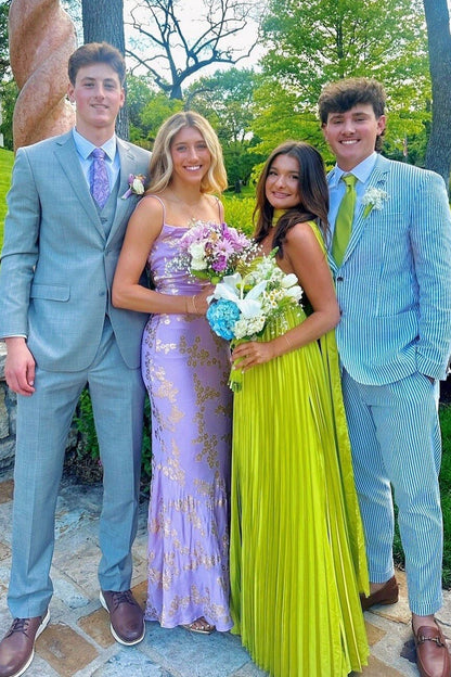 Charming A Line Sweetheart Light Yellow Long Prom Dress with Ruffles