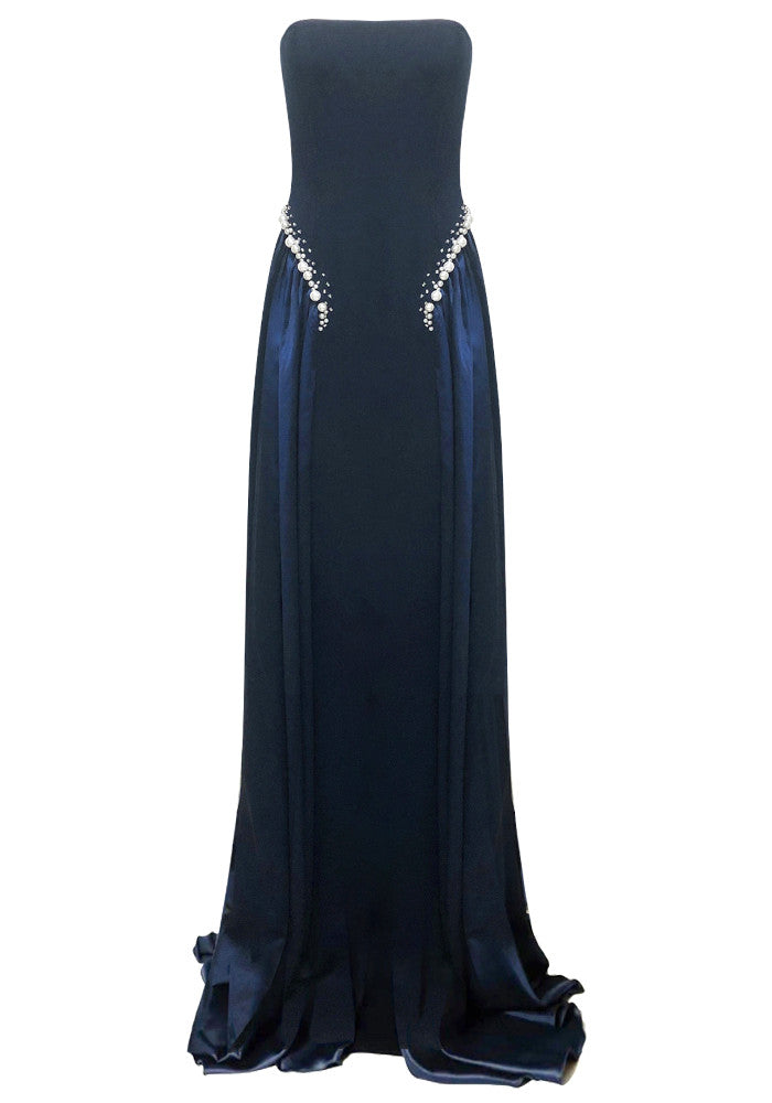 Chic Satin Sweetheart Sleeveless Mermaid Prom Dresses for Formal Evening Events Wedding Galas