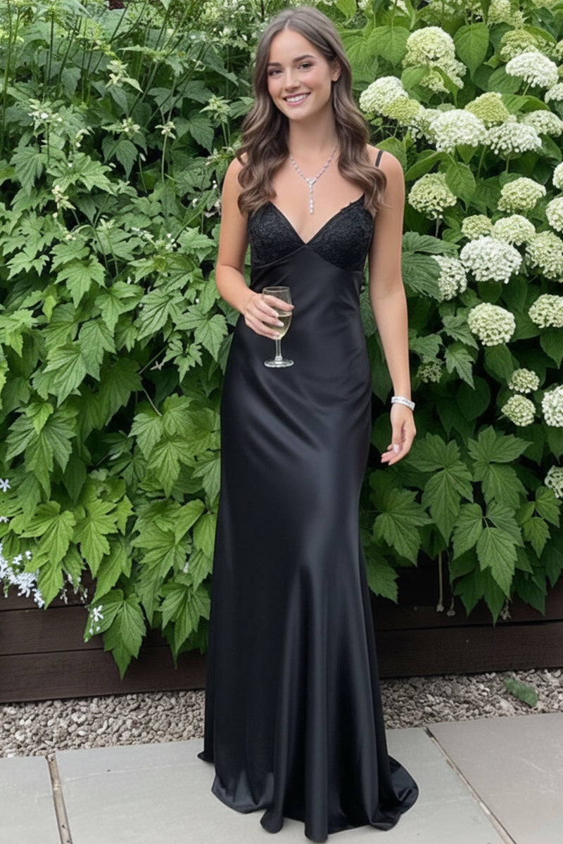 Beaded Green Soft Satin Sheath Long Prom Dress