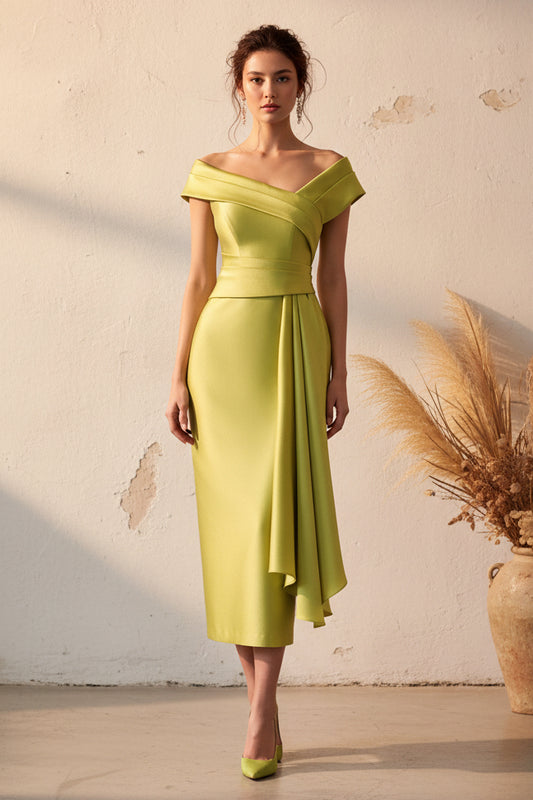 Sleeveless Mermaid Ruffles Ankle-Length Evening Dress