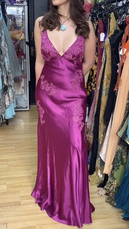Vintage Mermaid Spaghetti Straps Backless Long Prom Dress Evening Dress Formal Dress