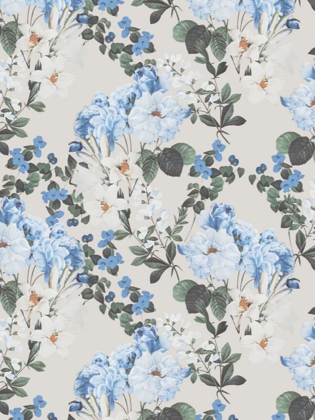 Flutter Sleeve Floral Chiffon Maxi Dress