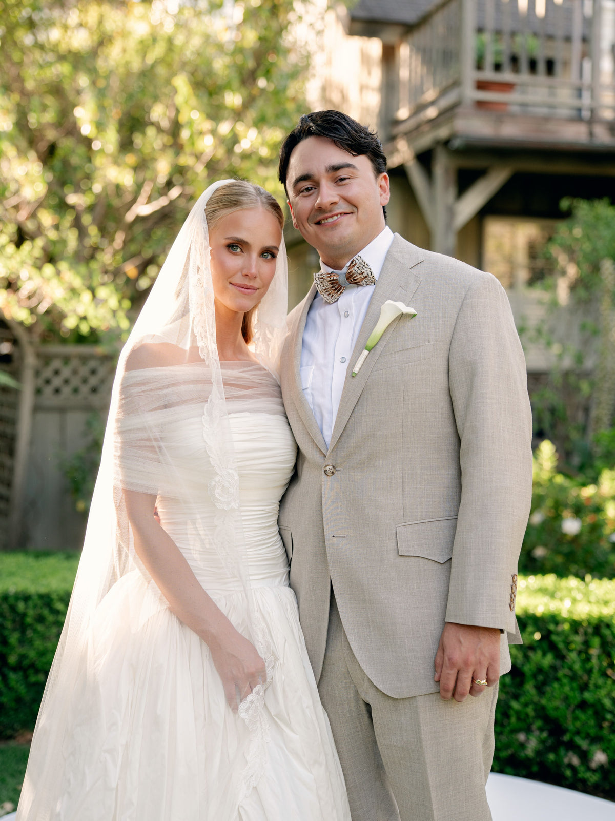 Ruched Ball Gown Wedding Dress with Long Train