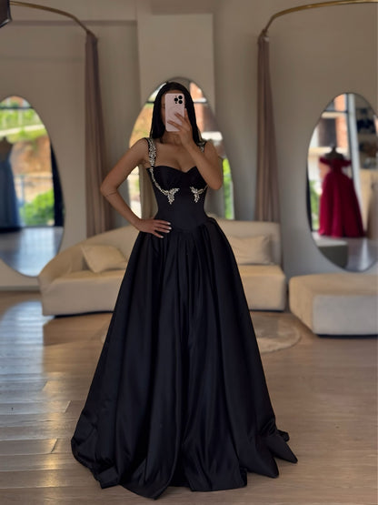Sweetheart Corset Satin Ball Gown