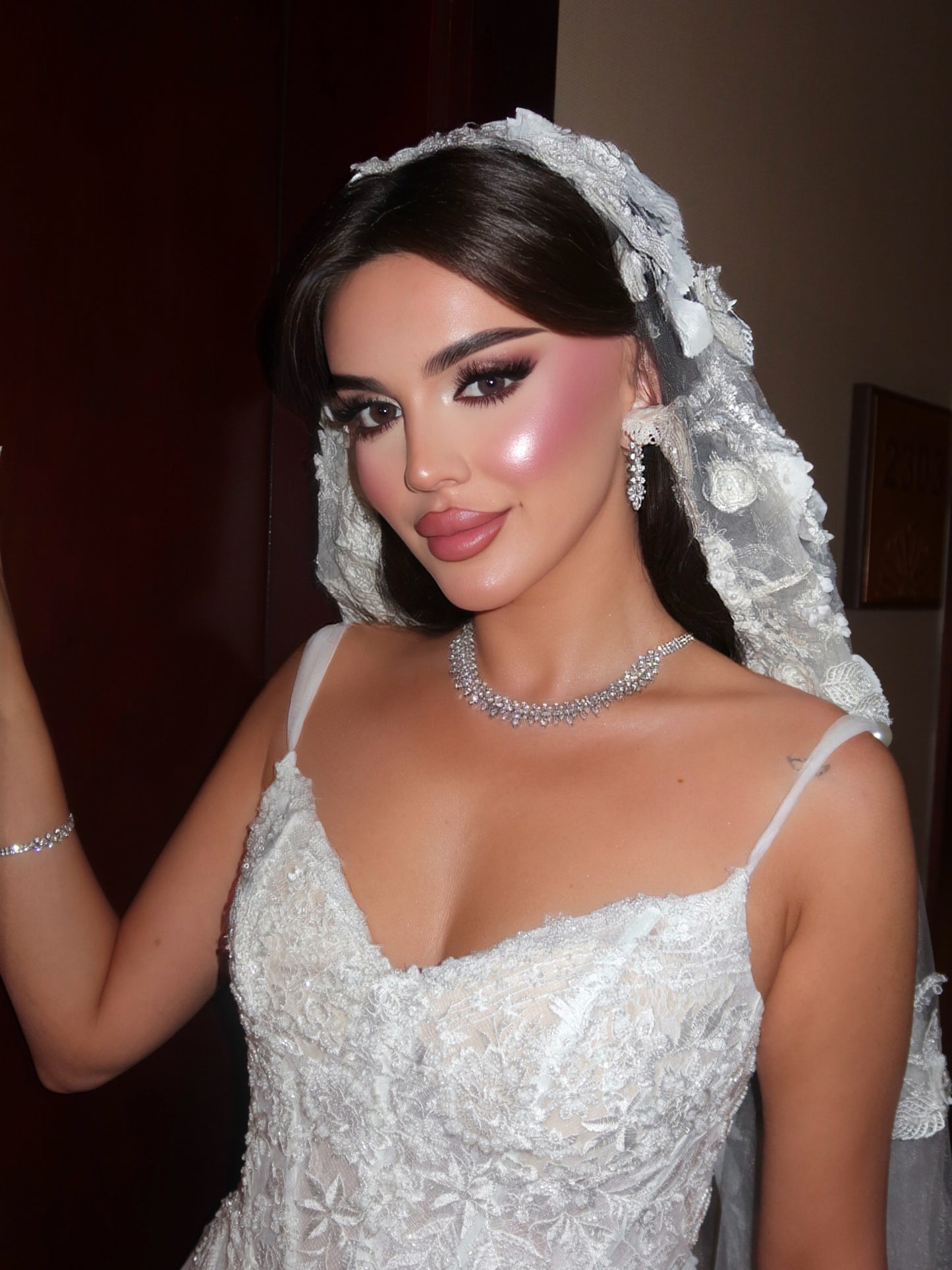 Sweetheart Corset Lace Mermaid Wedding Dress