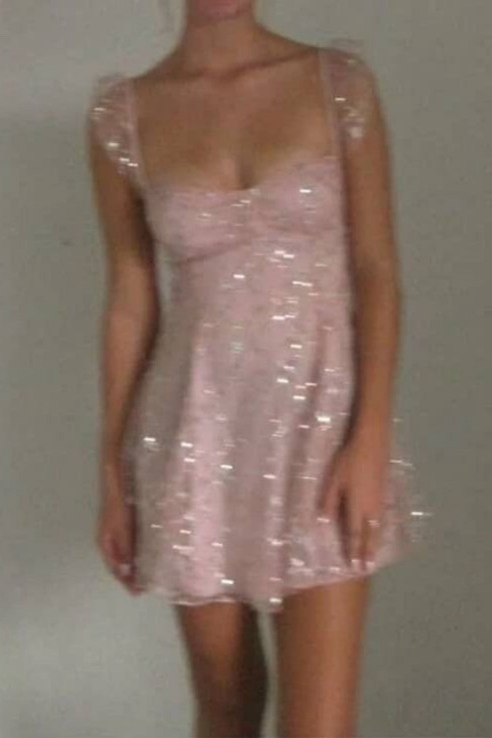 Sparkling Tulle A-Line Homecoming Mini Dress