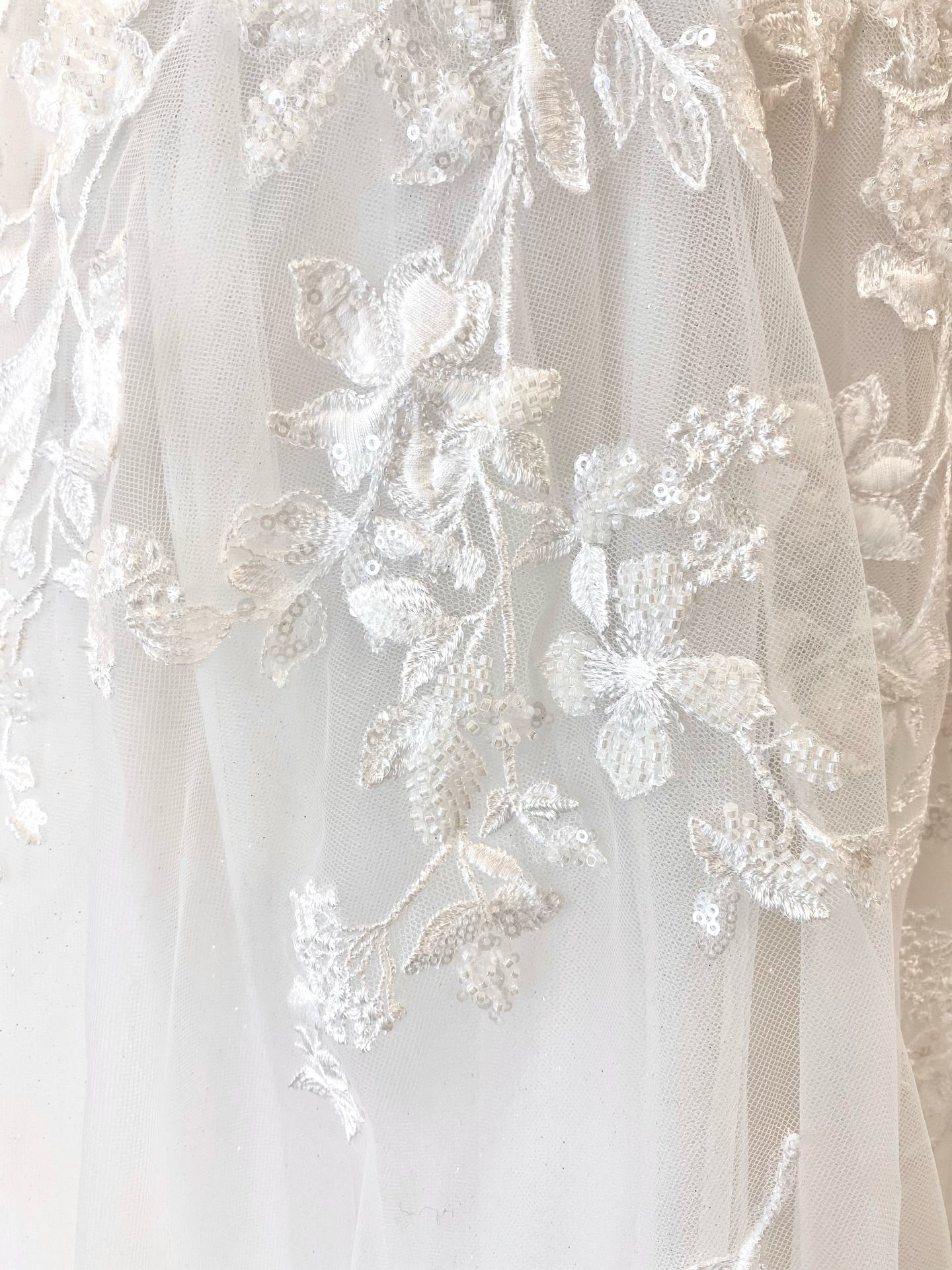 Lace Applique A-Line Wedding Dress with Corset Bodice