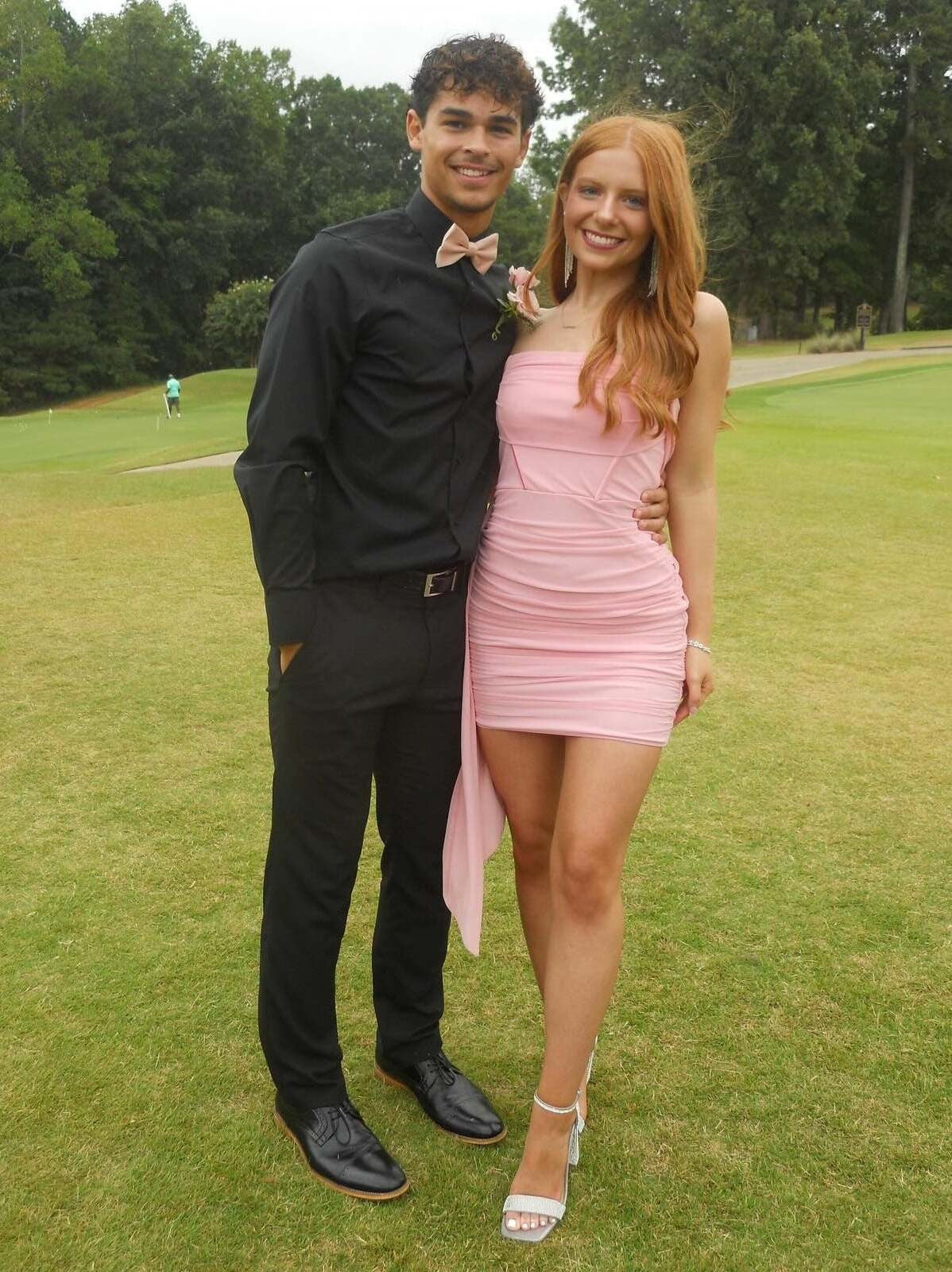 Strapless Ruched Mini Dress with Side Drape
