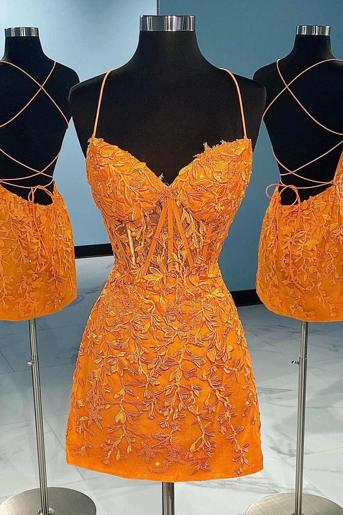 Lace Corset Bodycon Mini Dress