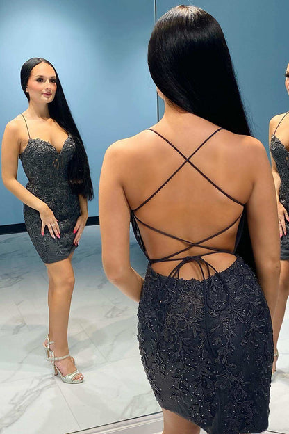 Lace Corset Bodycon Mini Dress