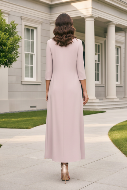 Embroidered Sweetheart Dress with Jacket and Overskirt