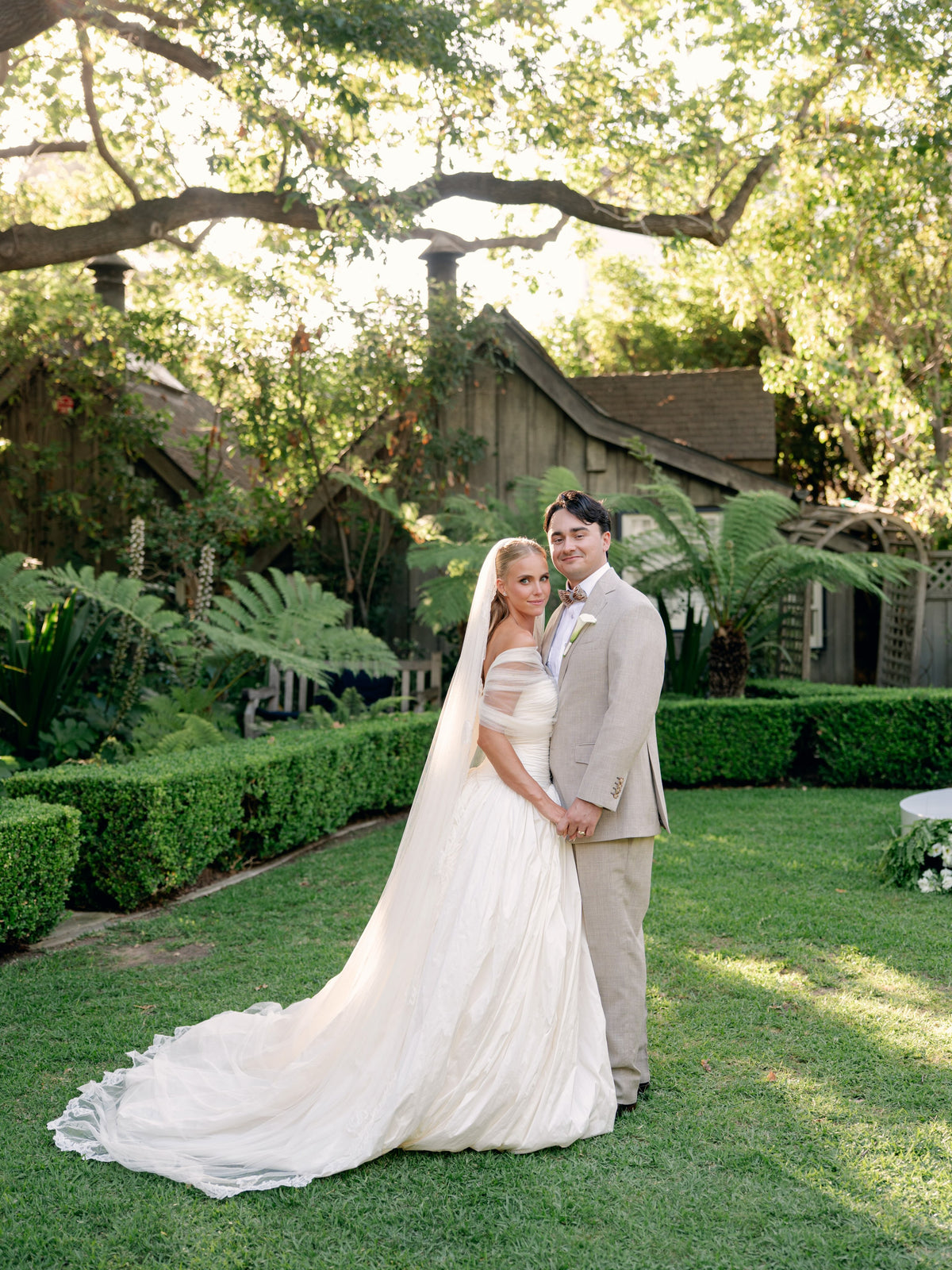 Ruched Ball Gown Wedding Dress with Long Train