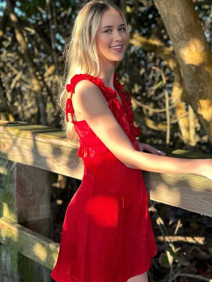 Ruffled Strap Floral Jacquard Mini Dress