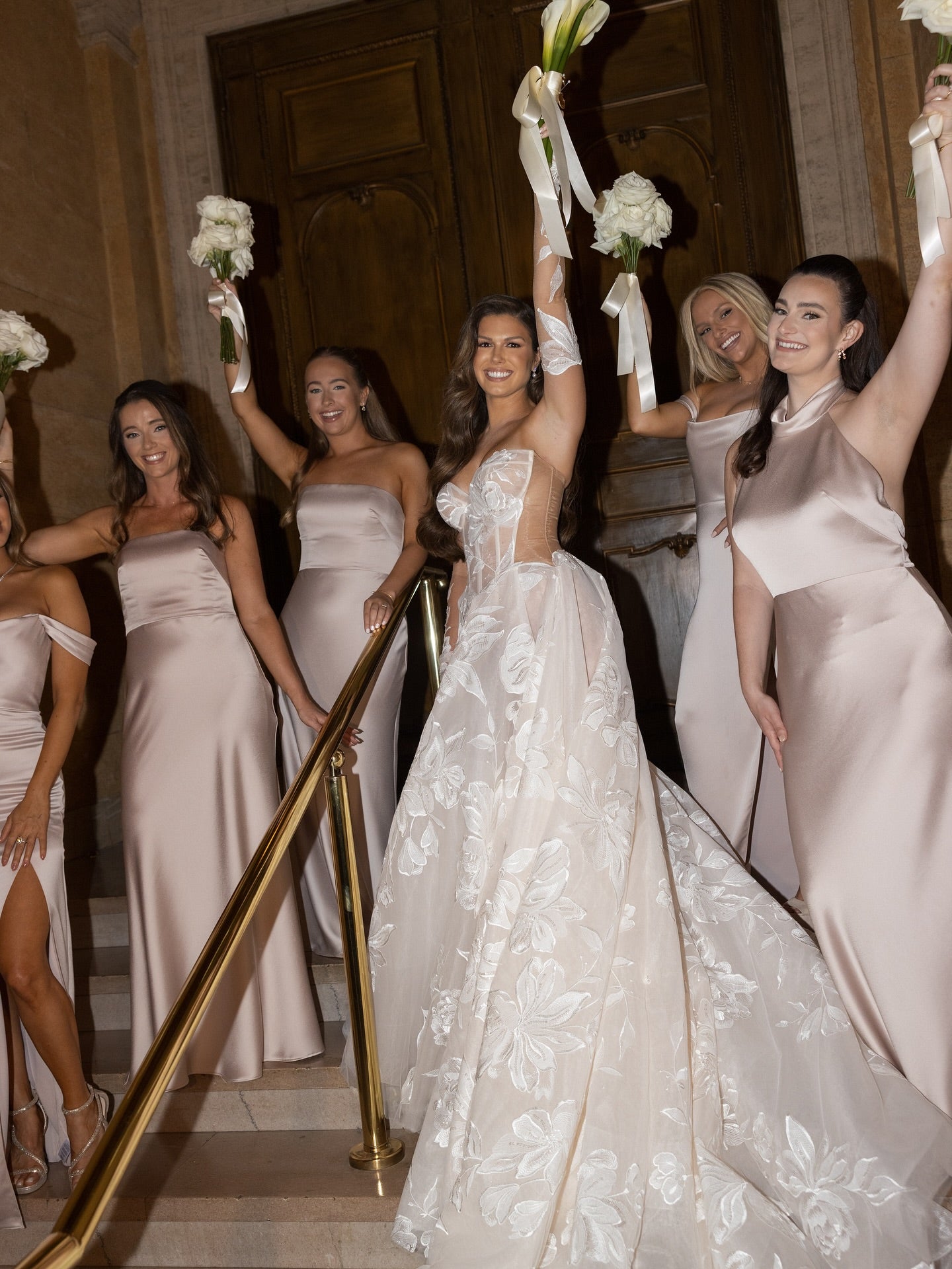 sweetheart Lace Long Sleeve A-Line Floor-Length Wedding Dress