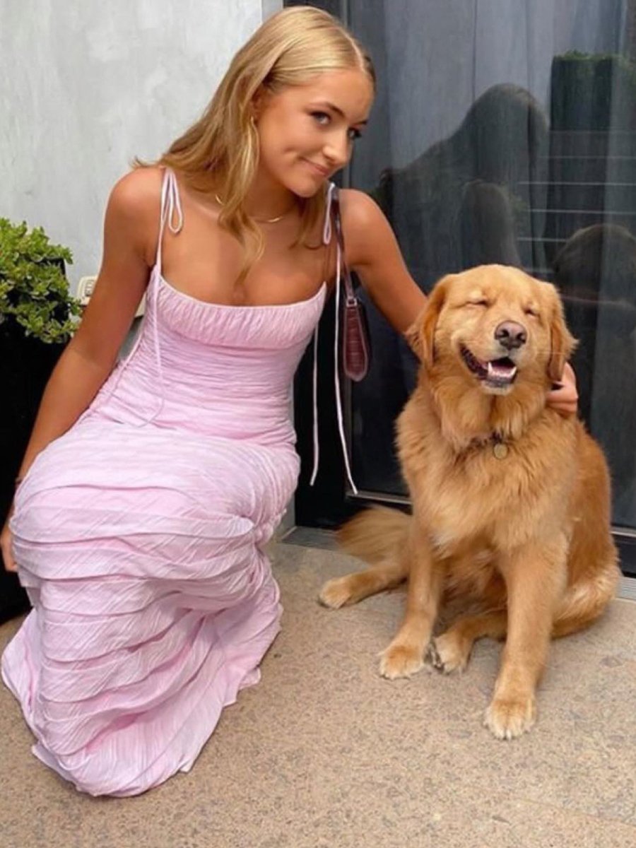 Mermaid Spaghetti Straps Floor Length Sleeveless Pink Prom Dress