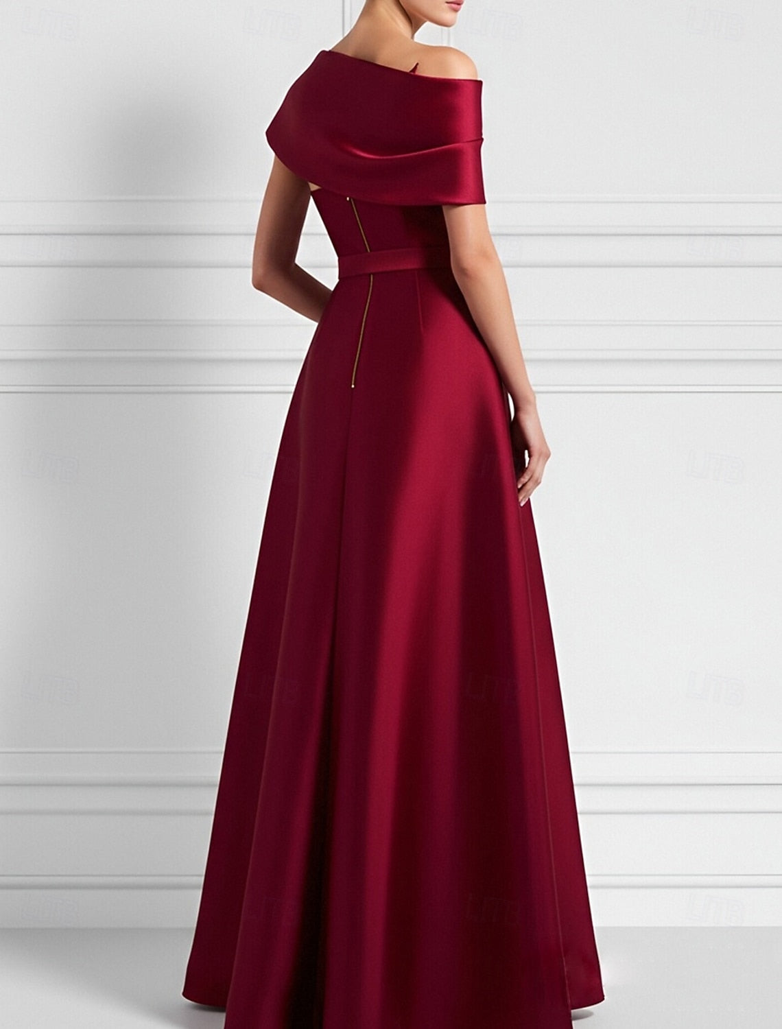 Elegant Sleeveless A-Line Floor-Length Formal Evening Dress